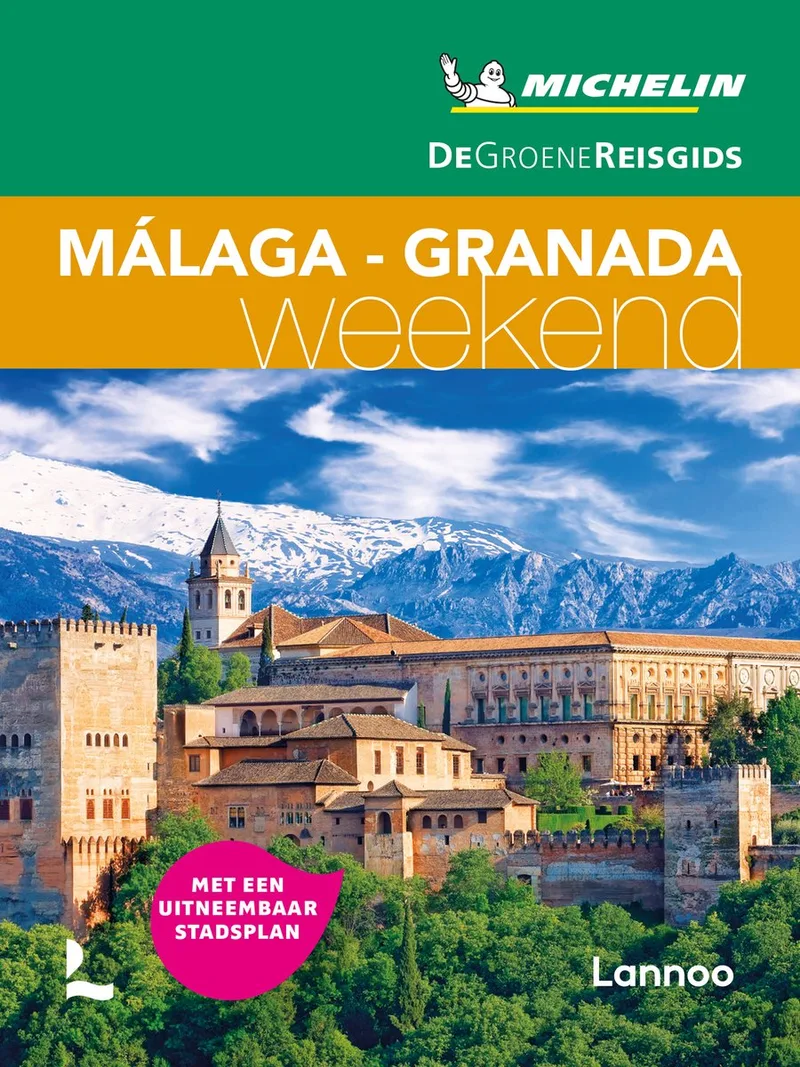 De Groene Reisgids Weekend - Málaga-Granada de Lannoo – photo du livre