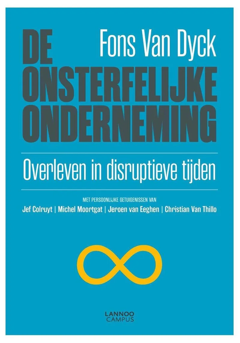 De onsterfelijke onderneming fra Lannoo – billede af bogen