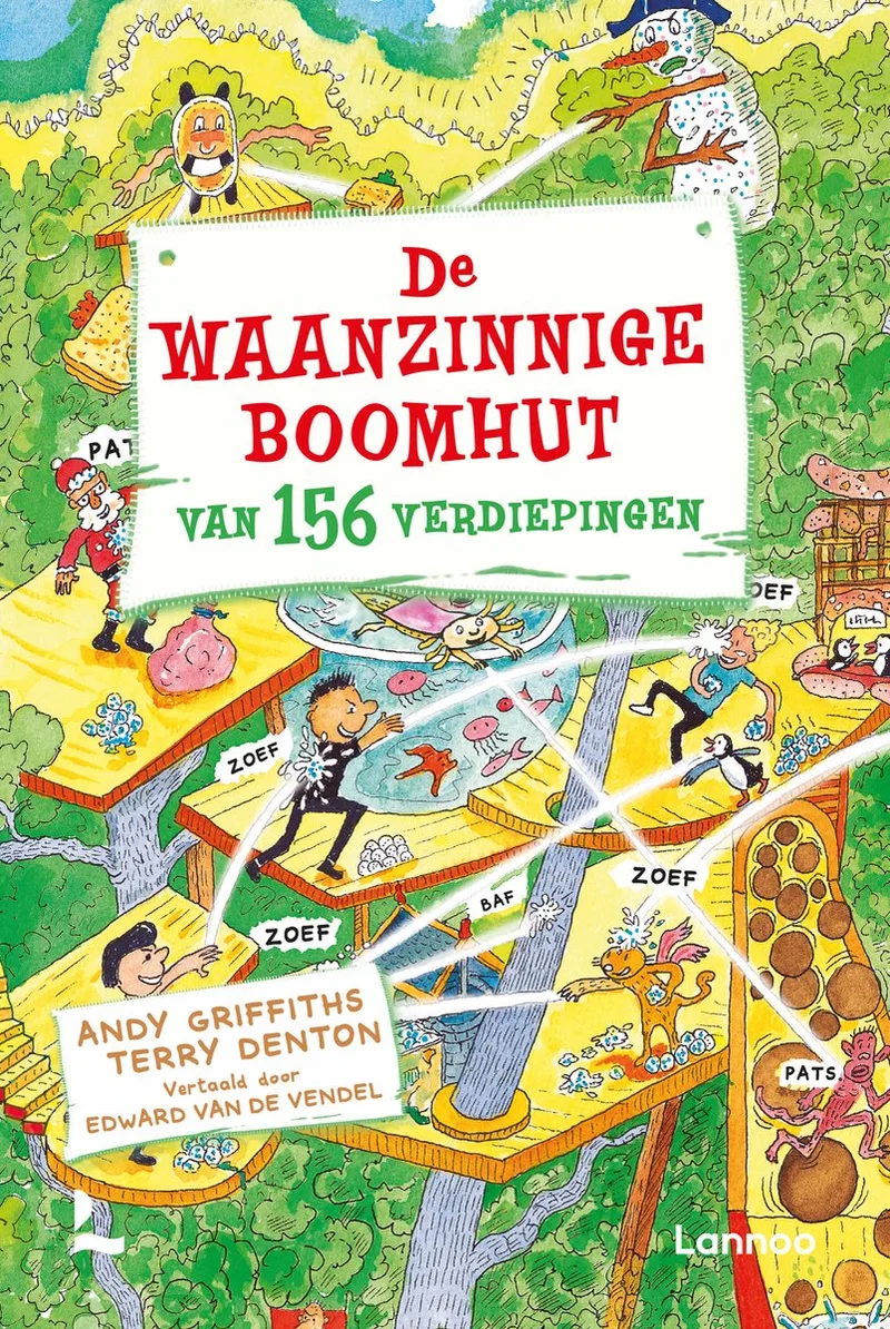 De waanzinnige boomhut 12 - De waanzinnige boomhut van 156 verdiepingen van Lannoo – boekfoto