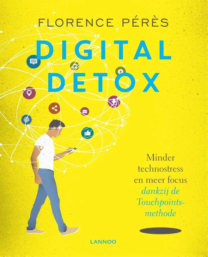 Digital Detox fra Lannoo – billede af bogen