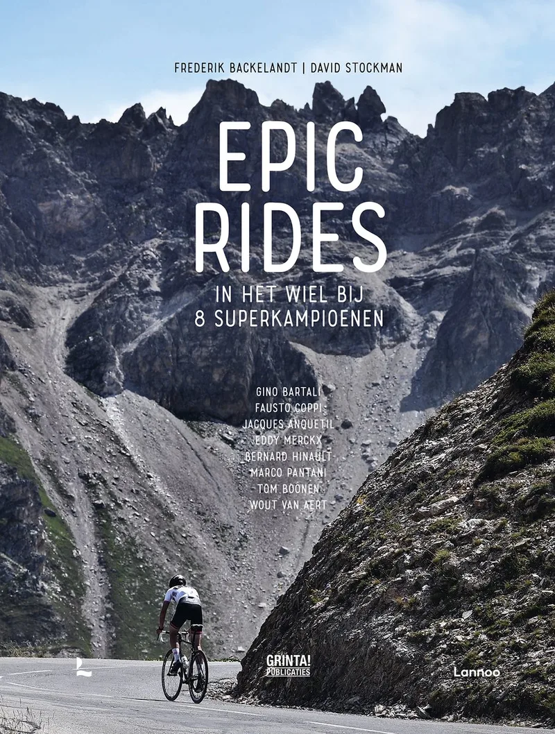 Epic Rides fra Lannoo – billede af bogen