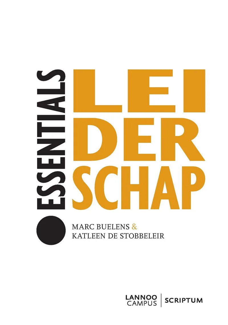 Essentials - Leiderschap van Lannoo – boekfoto