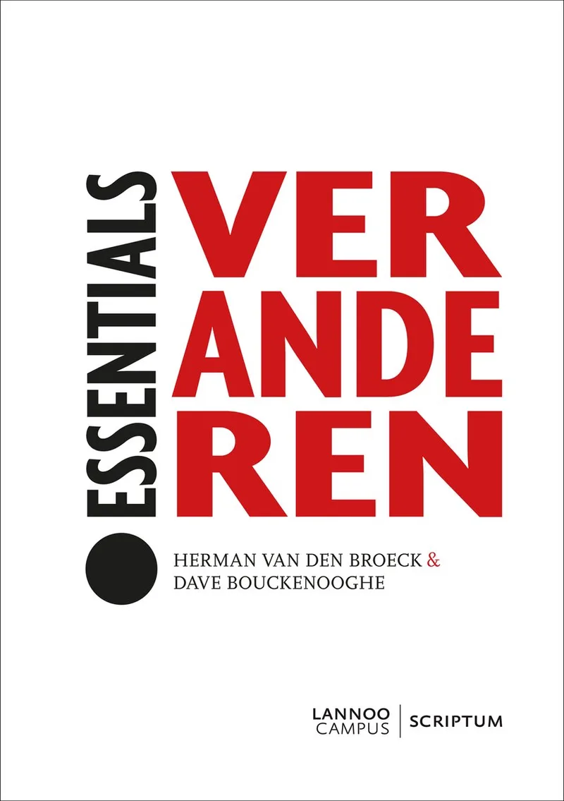 Essentials - Veranderen de Lannoo – photo du livre