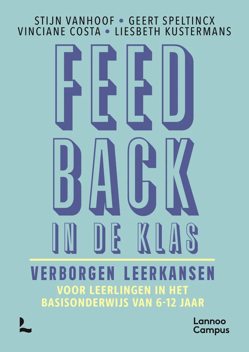 Feedback in de klas fra Lannoo – billede af bogen