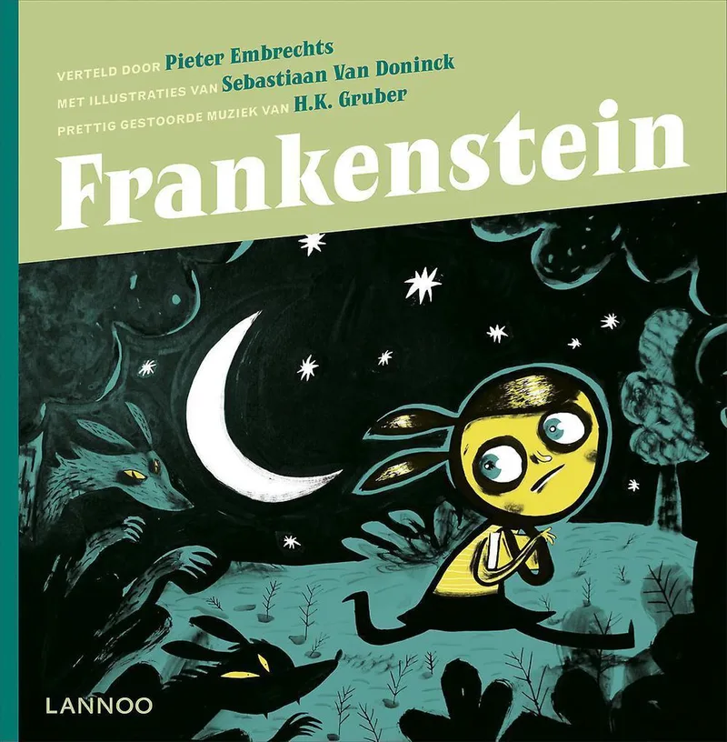 Frankenstein fra Lannoo – billede af bogen