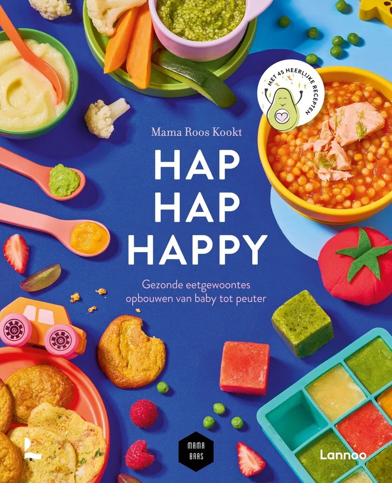 Hap hap happy fra Lannoo – billede af bogen