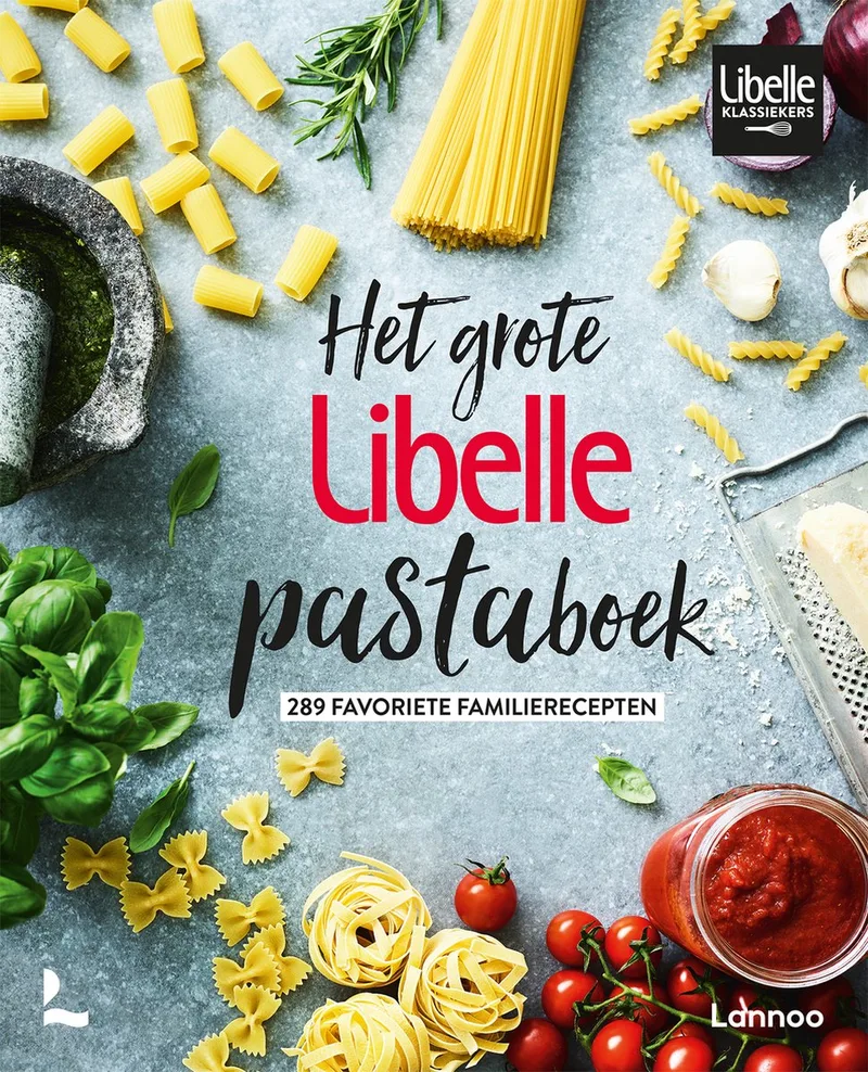 Het grote Libelle pastaboek van Lannoo – boekfoto