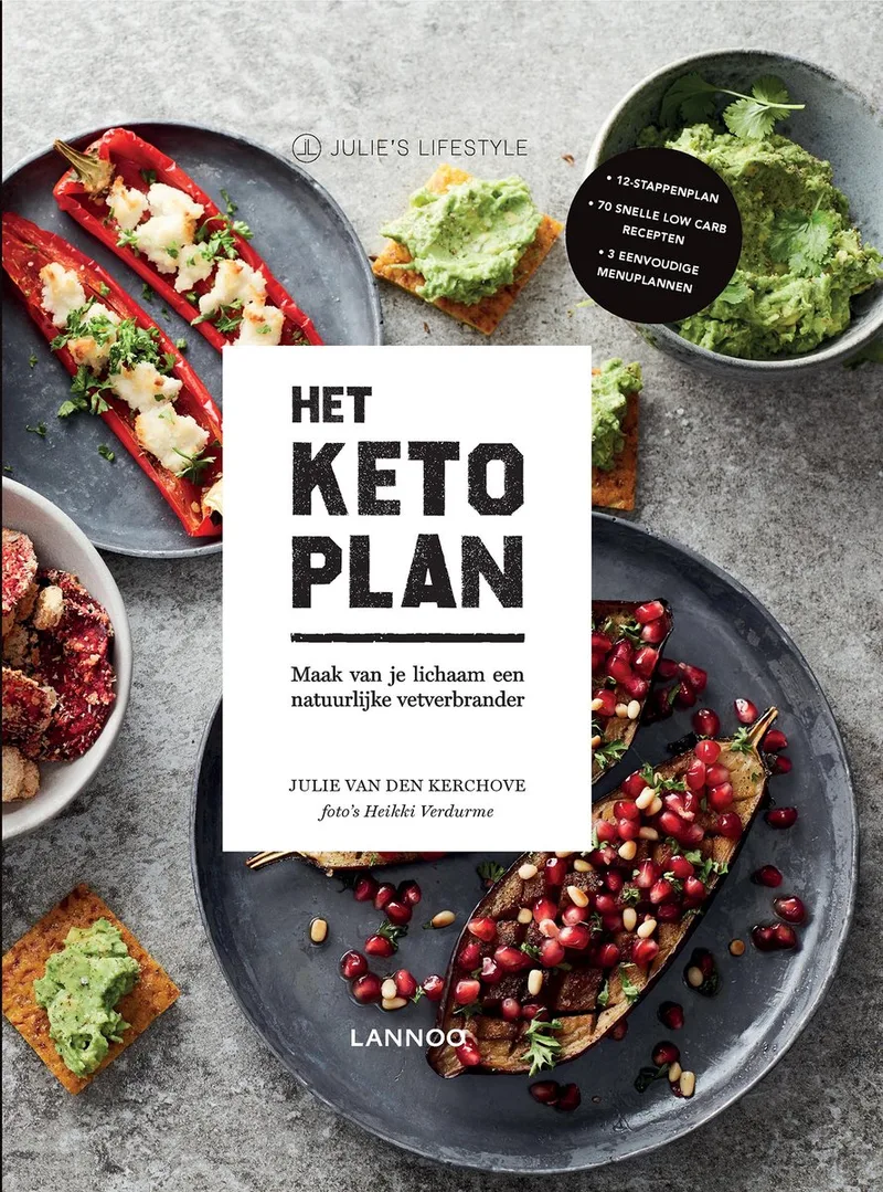 Het Keto-plan de Lannoo – photo du livre