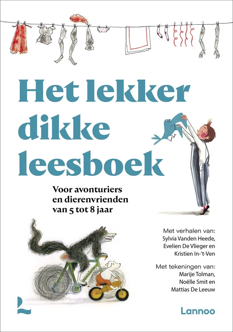 Het lekker dikke leesboek von Lannoo – Buchfoto