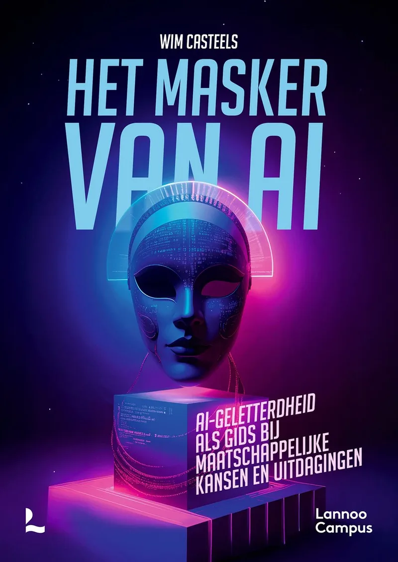 Het masker van AI von Lannoo – Buchfoto