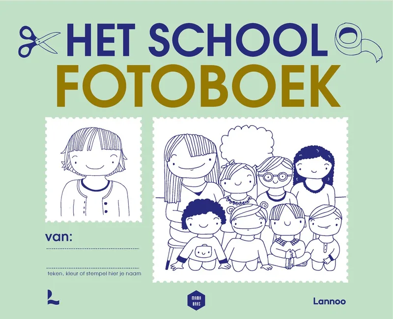 Het Schoolfotoboek von Lannoo – Buchfoto