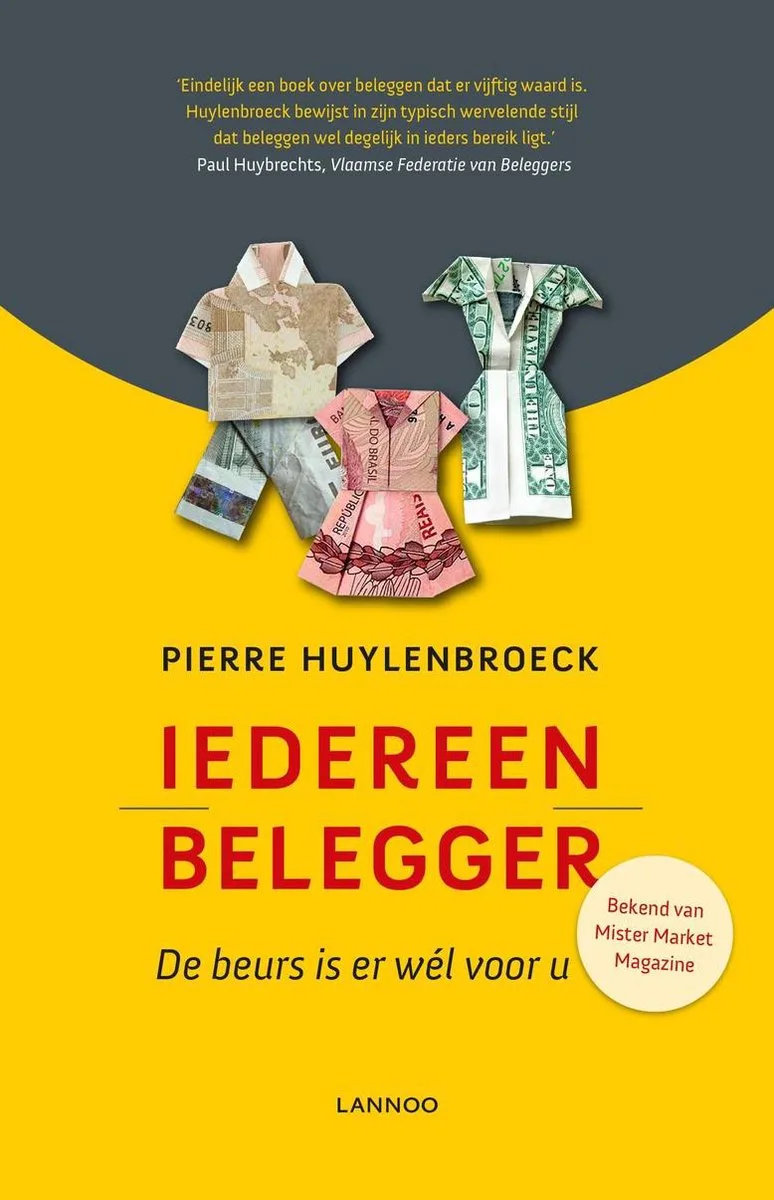 Iedereen belegger von Lannoo – Buchfoto