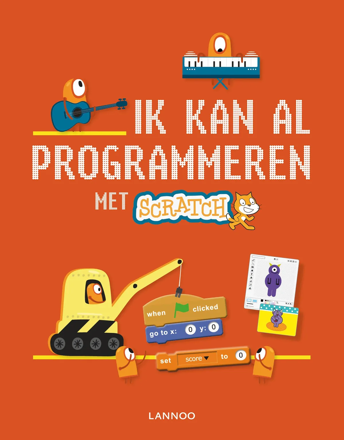 Ik kan al programmeren met Scratch de Lannoo – photo du livre