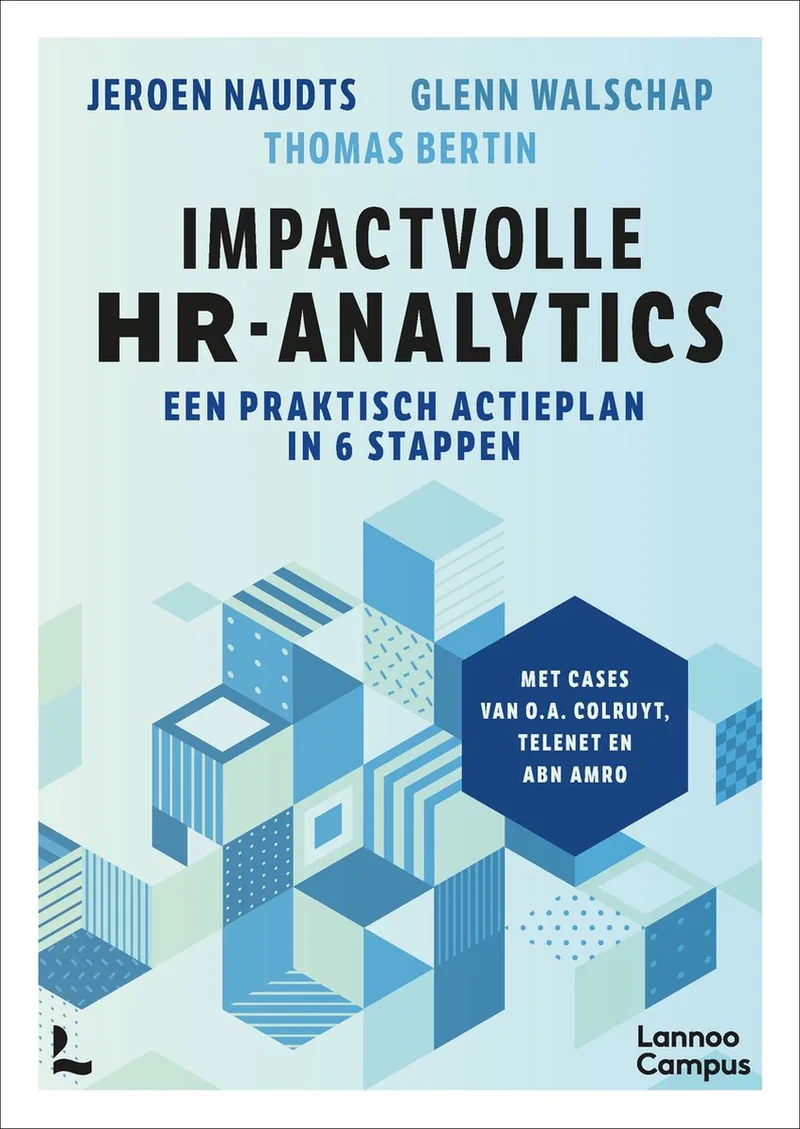 Impactvolle HR-analytics de Lannoo – photo du livre