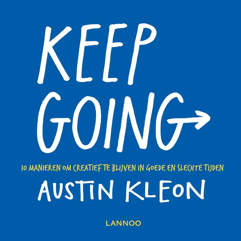 Keep going de Lannoo – photo du livre