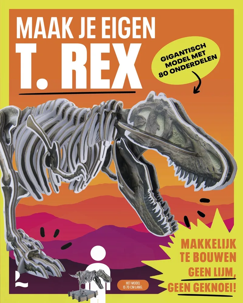 Maak je eigen T. rex von Lannoo – Buchfoto
