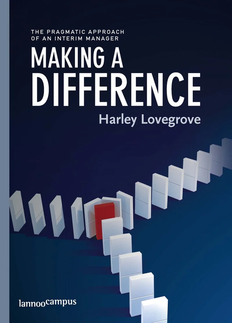 Making A Difference de Lannoo – photo du livre