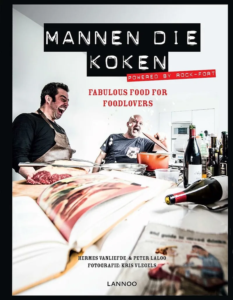 Mannen die koken von Lannoo – Buchfoto