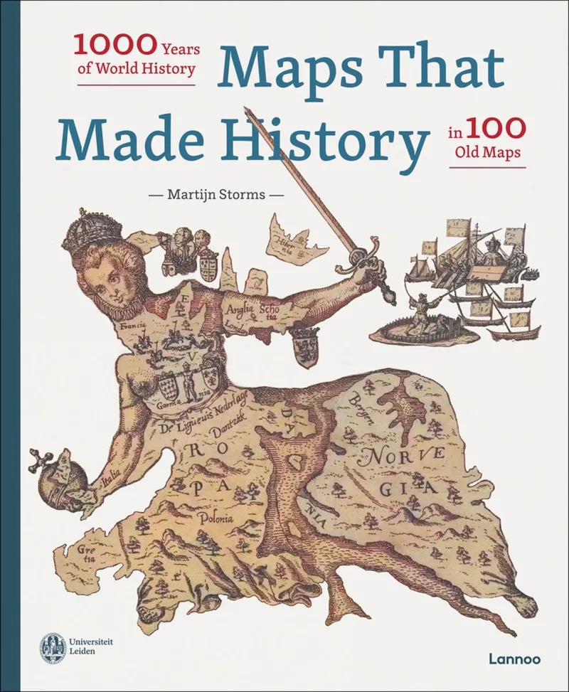 Maps That Made History von Lannoo – Buchfoto