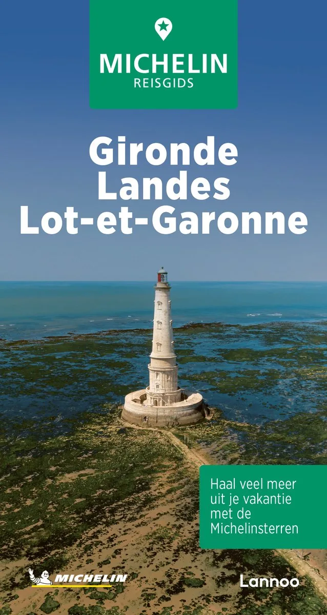 Michelin Reisgids - Gironde - Landes - Lot-et Garonne van Lannoo – boekfoto