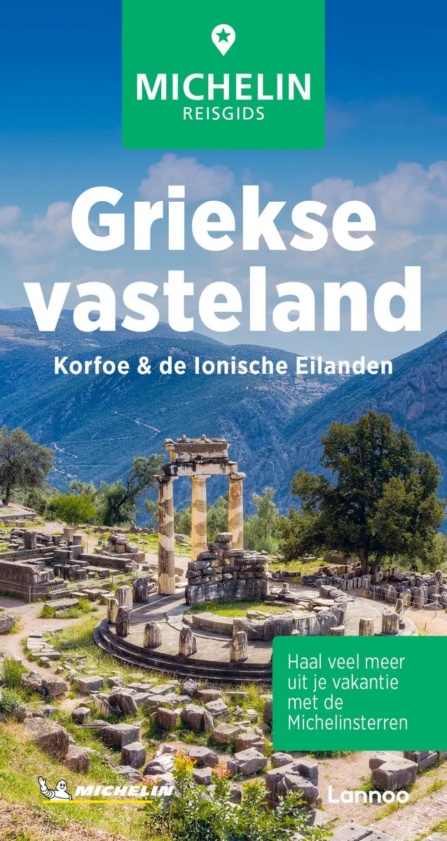 Michelin Reisgids - Griekse Vasteland de Lannoo – photo du livre