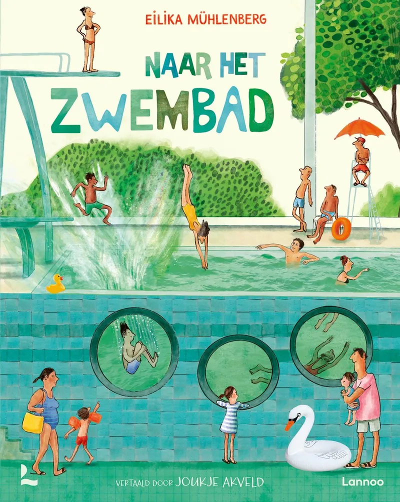 Naar het zwembad von Lannoo – Buchfoto