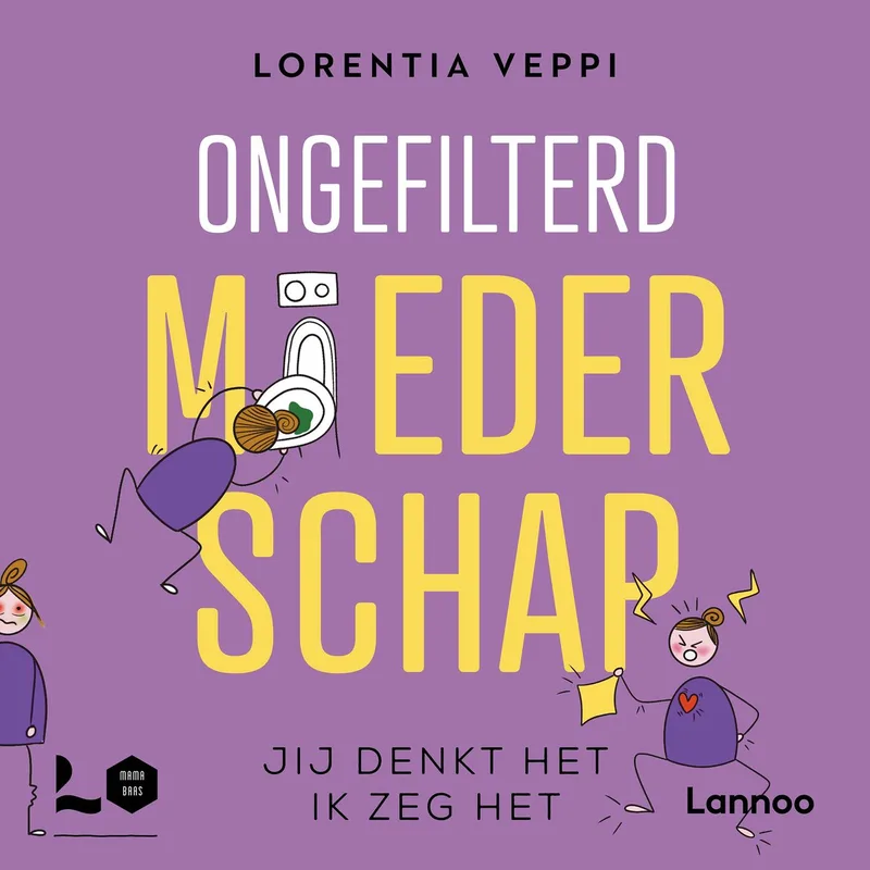 Ongefilterd moederschap de Lannoo – photo du livre