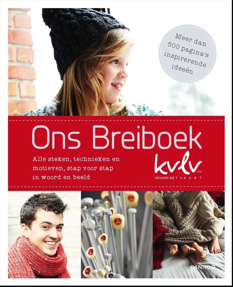 Ons breiboek von Lannoo – Buchfoto