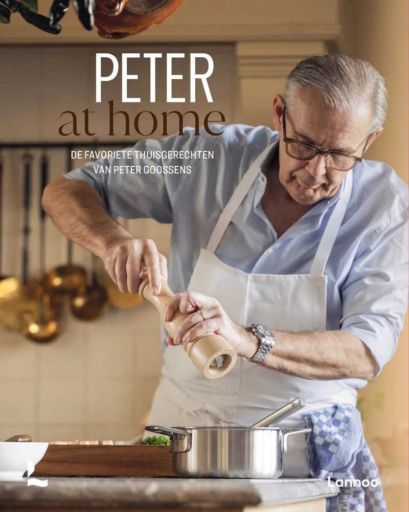 Peter at home van Lannoo – boekfoto