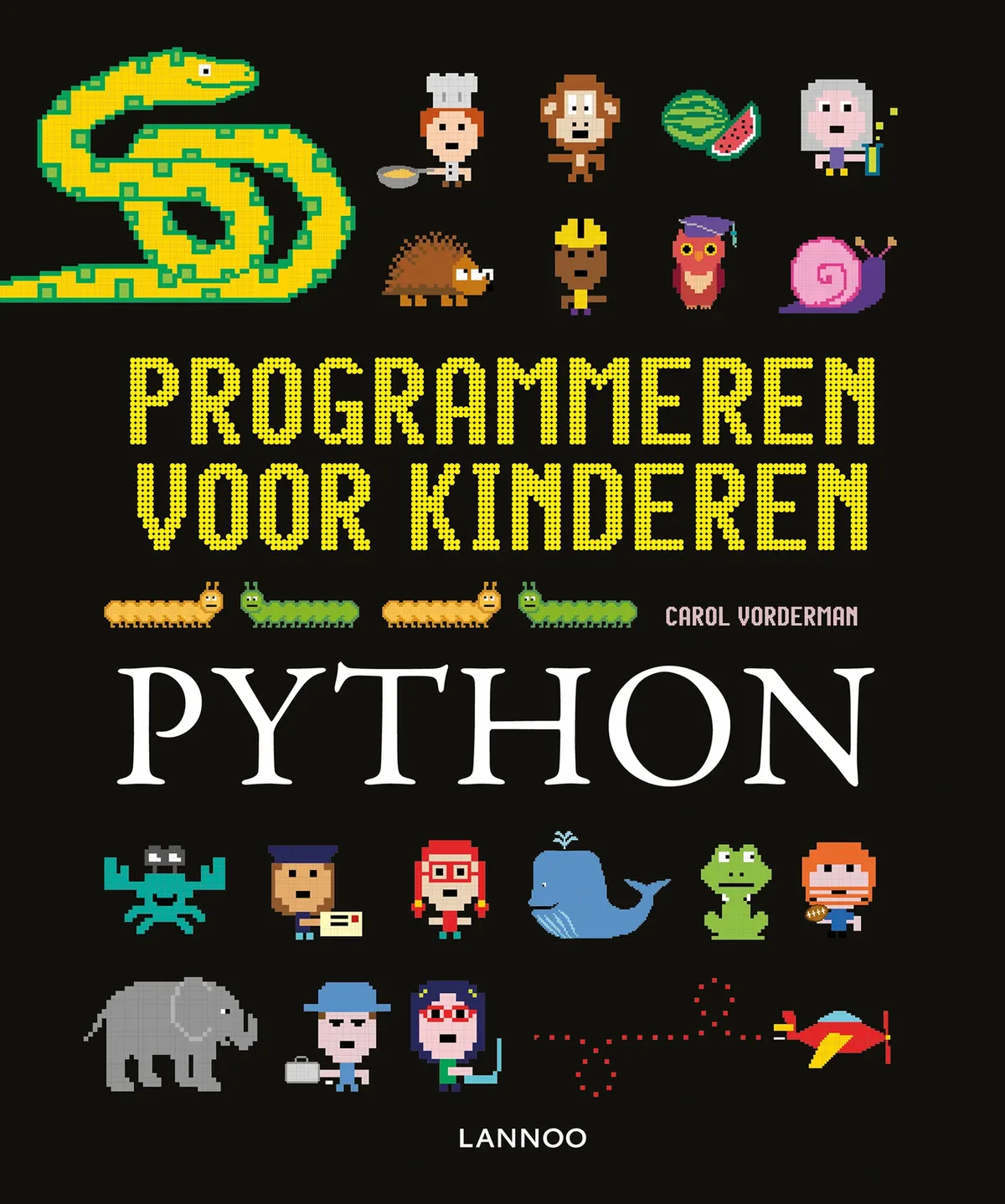 Programmeren voor kinderen - Python van Lannoo – boekfoto