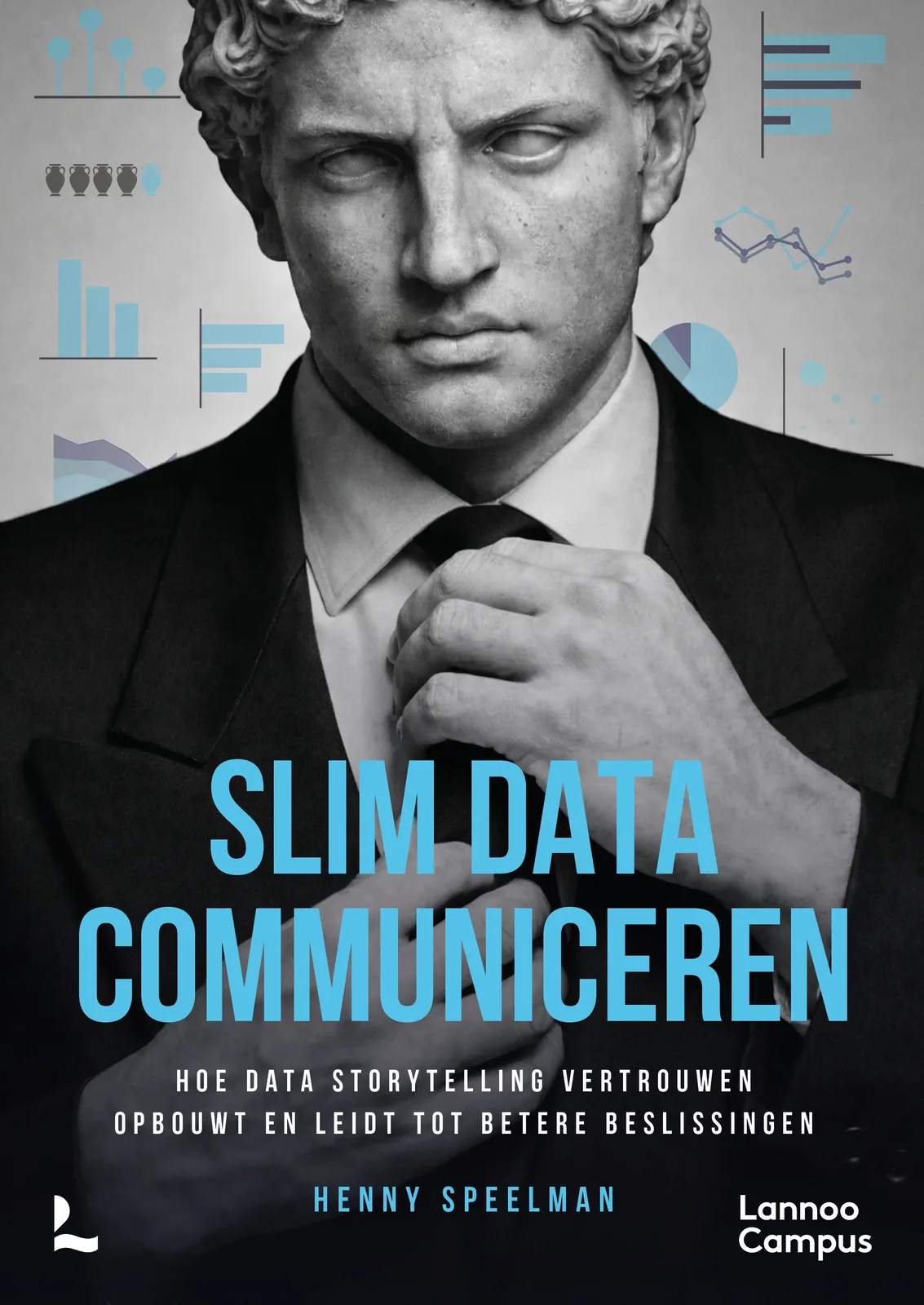 Slim data communiceren van Lannoo – boekfoto