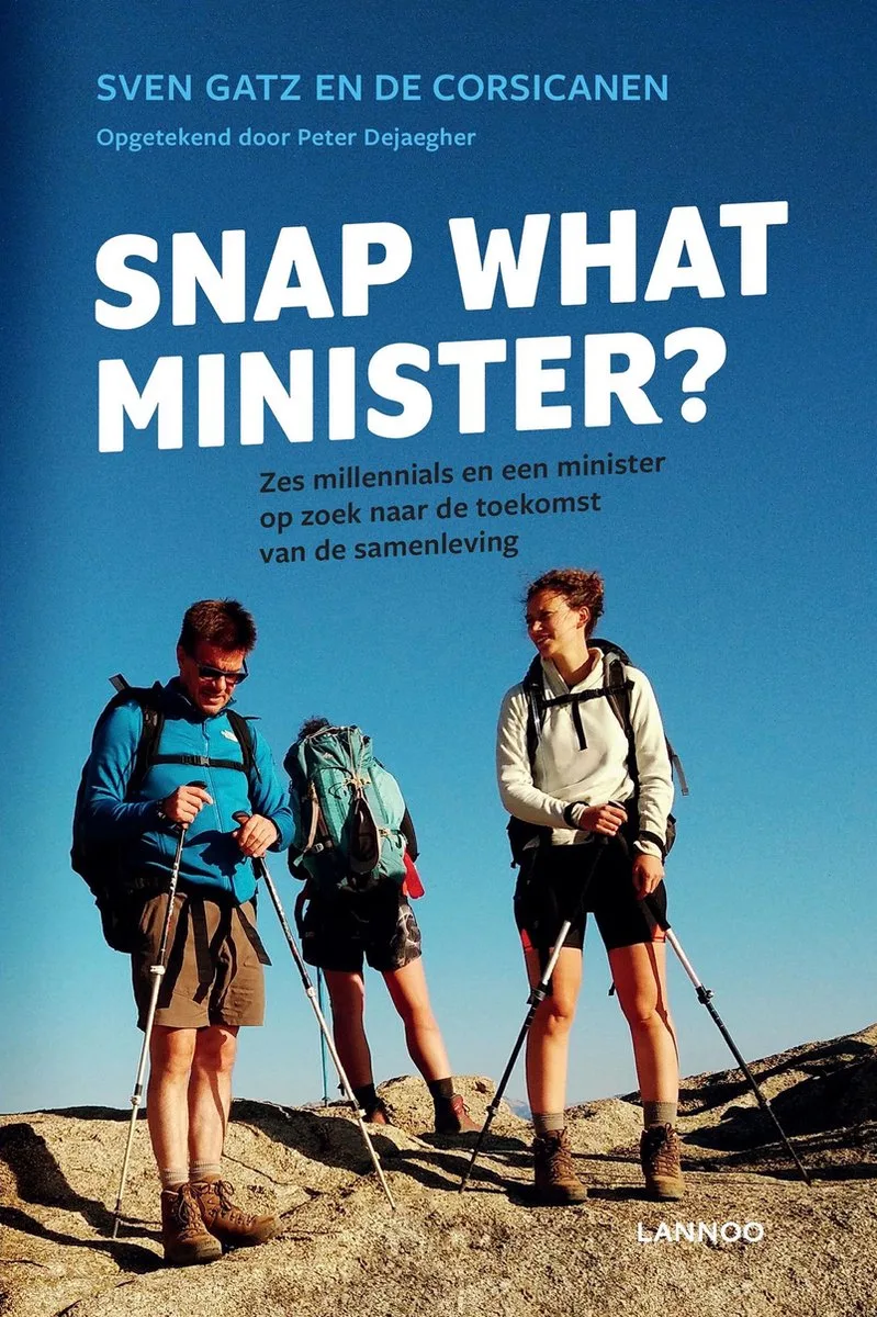 Snap What Minister? de Lannoo – photo du livre