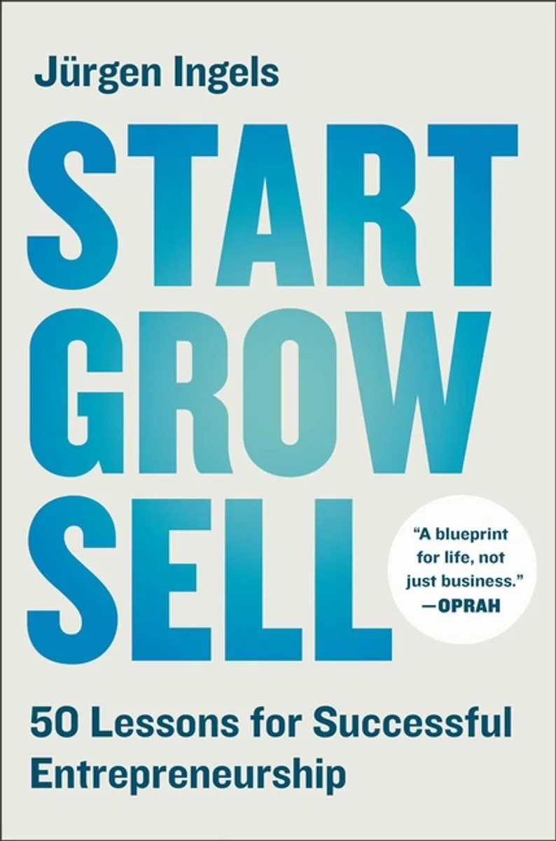 Start, Grow, Sell von Lannoo – Buchfoto