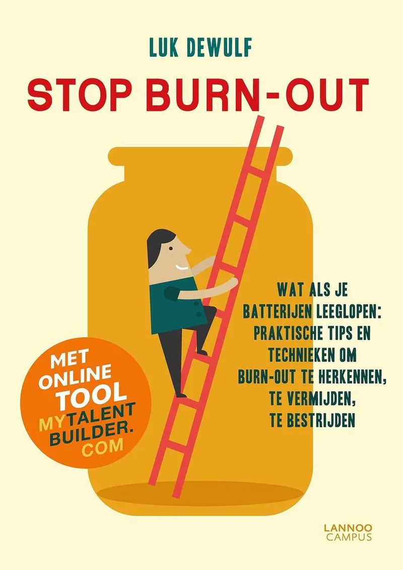 Stop burn-out fra Lannoo – billede af bogen