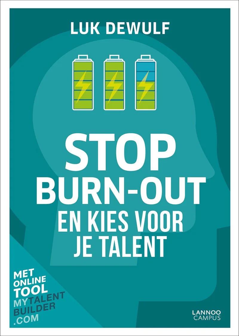 Stop burn-out de Lannoo – photo du livre