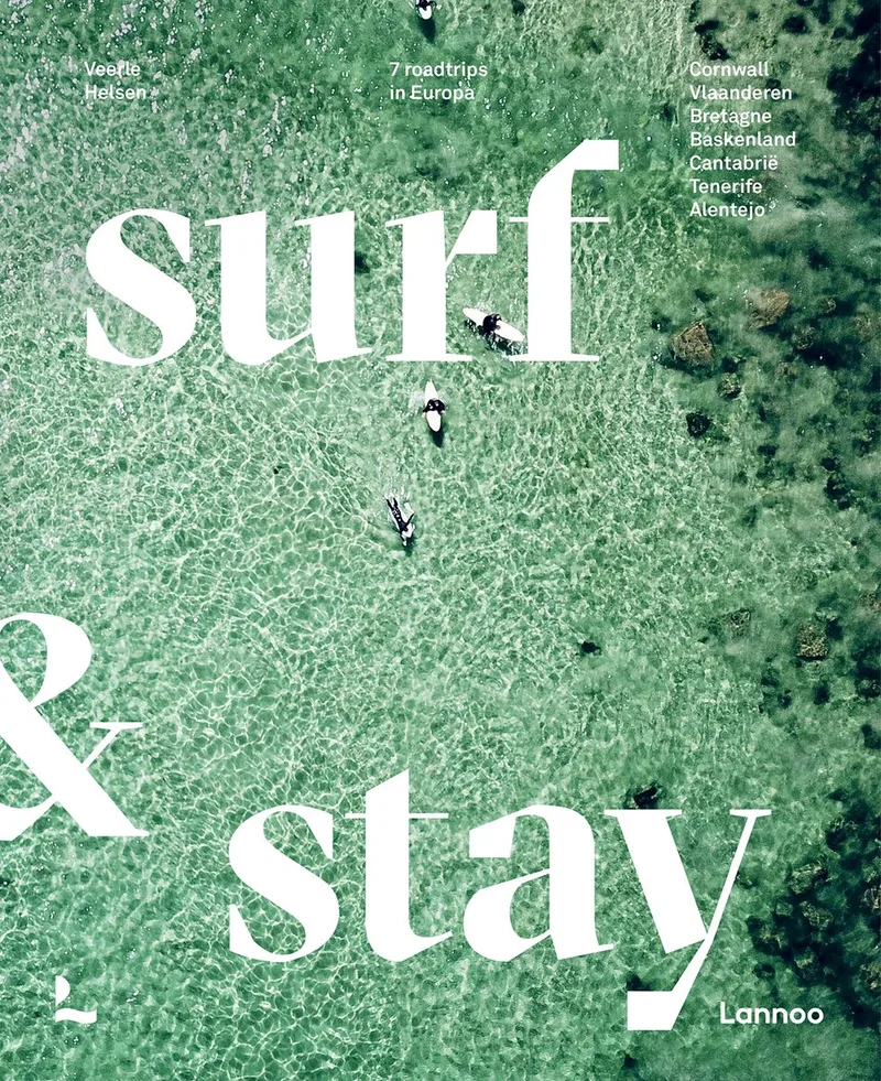 Surf & stay de Lannoo – photo du livre