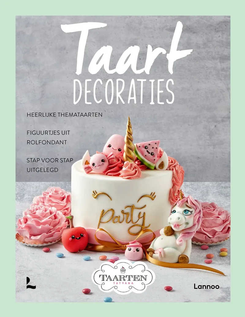 Taartdecoraties fra Lannoo – billede af bogen