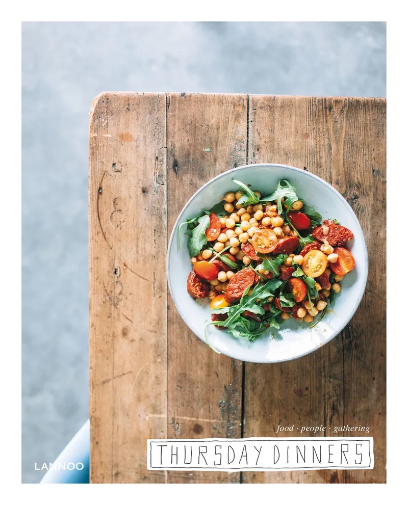 Thursday dinners fra Lannoo – billede af bogen