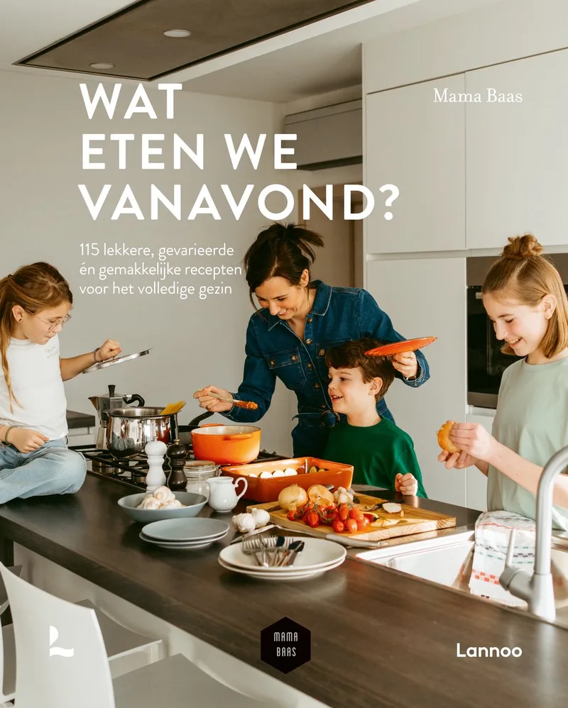Wat eten we vanavond? de Lannoo – photo du livre