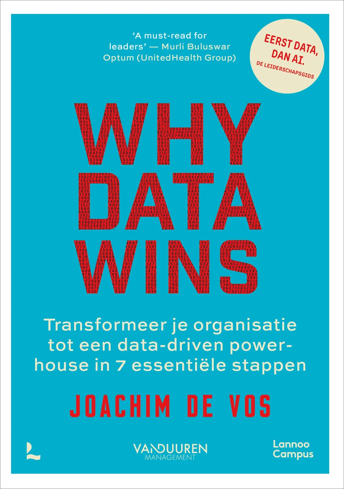 Why Data Wins (NL) fra Lannoo – billede af bogen