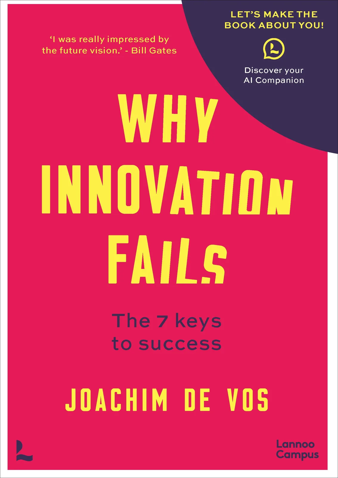 Why Innovation Fails von Lannoo – Buchfoto