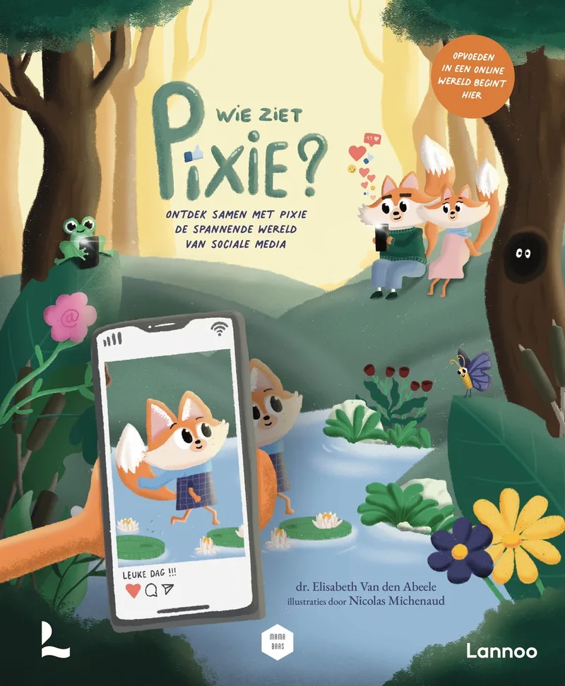 Wie ziet Pixie? de Lannoo – photo du livre