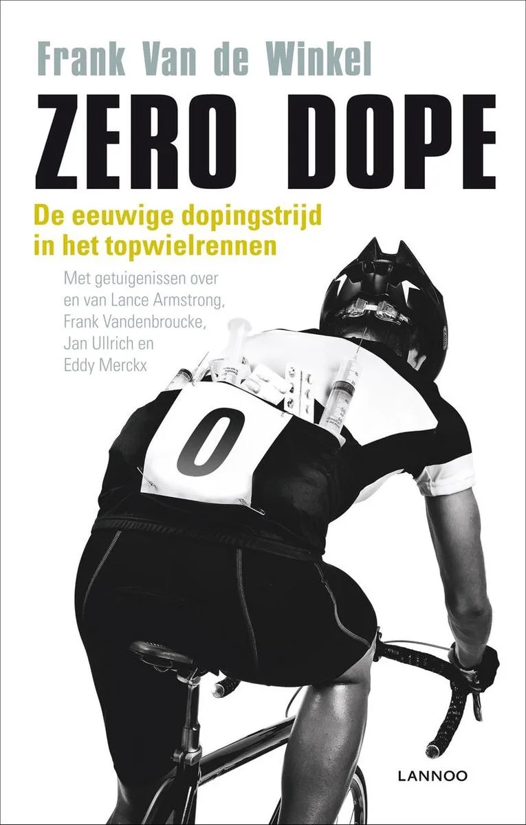 Zero dope de Lannoo – photo du livre