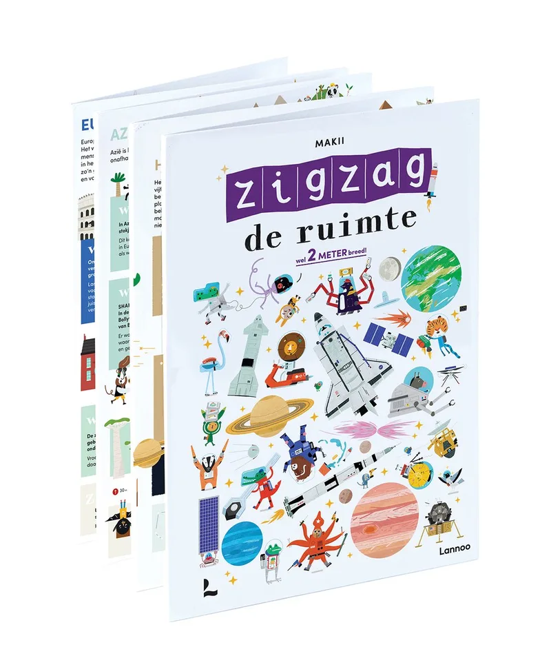 Zigzag - Zigzag - De ruimte de Lannoo – photo du livre