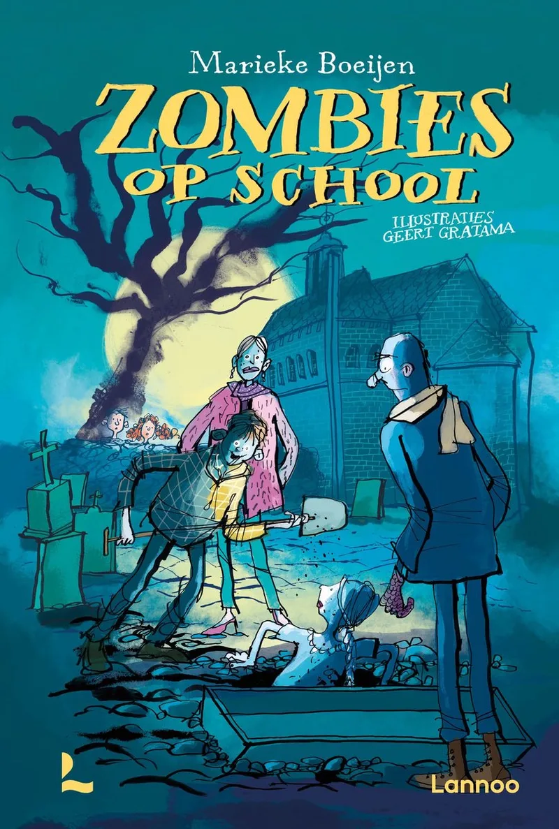 Zombies op school von Lannoo – Buchfoto