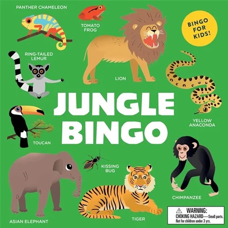Jungle Bingo von Laurence King – Buchfoto