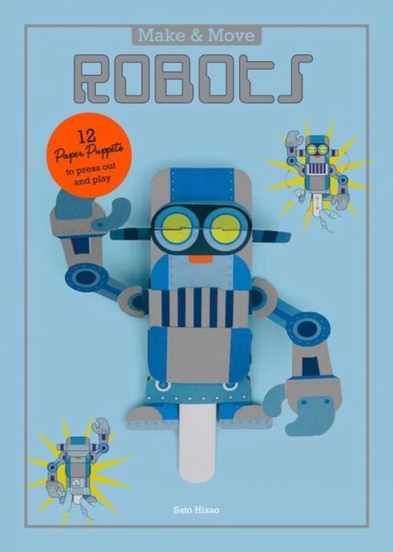 Make and Move: Robots von Laurence King – Buchfoto
