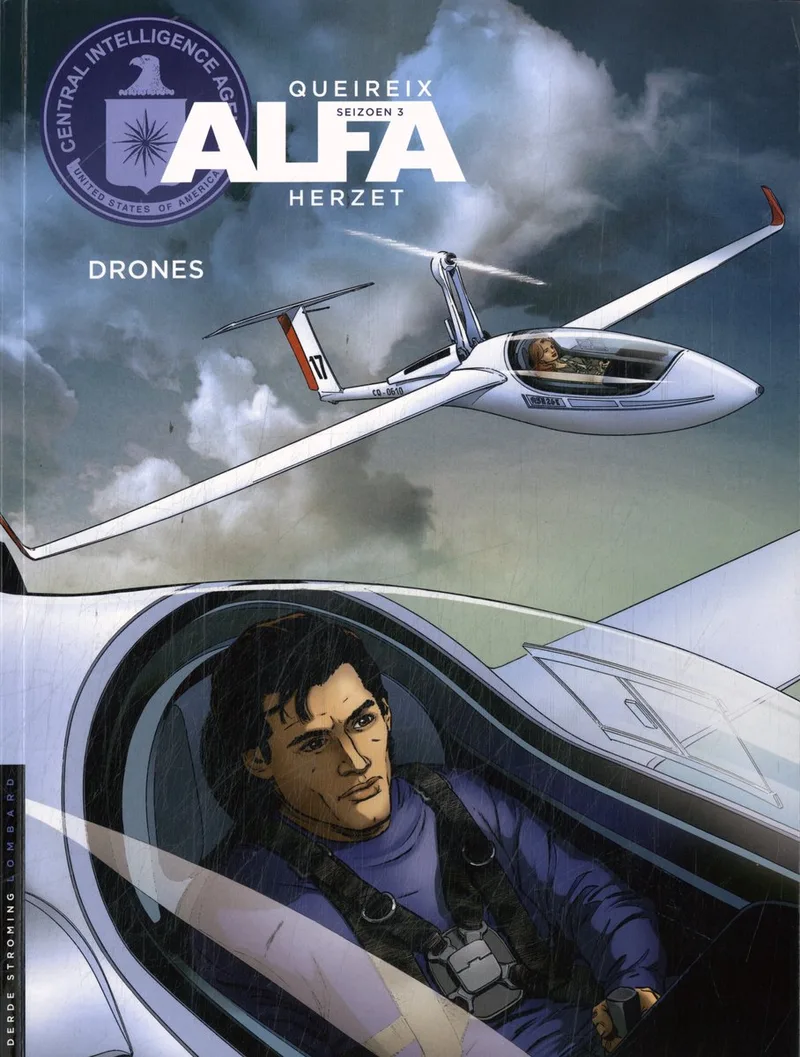 Alfa 18 - Drones van Le Lombard – boekfoto