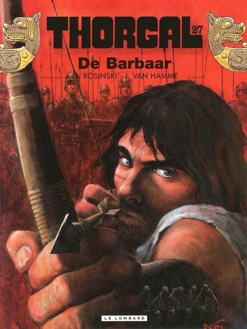 De barbaar von Le Lombard – Buchfoto