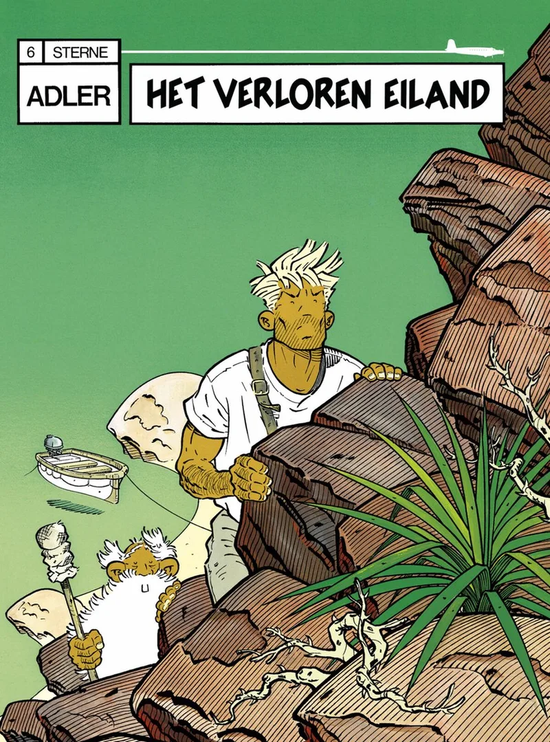 Het verloren eiland von Le Lombard – Buchfoto